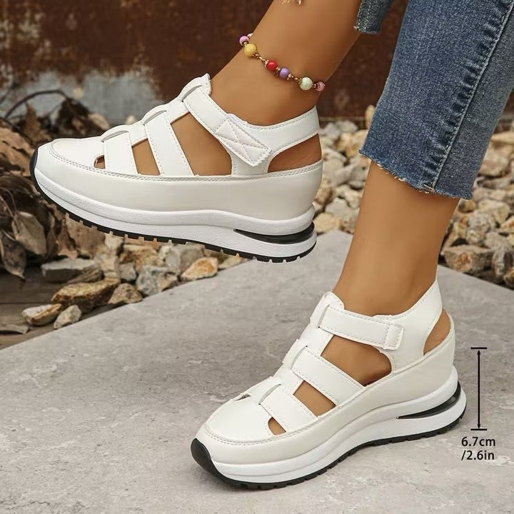 Ruby Carmel Platform Sandals by Steppina