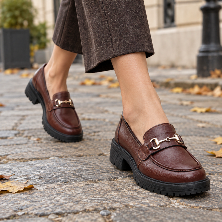 Kinsley Valley Loafers – Brown