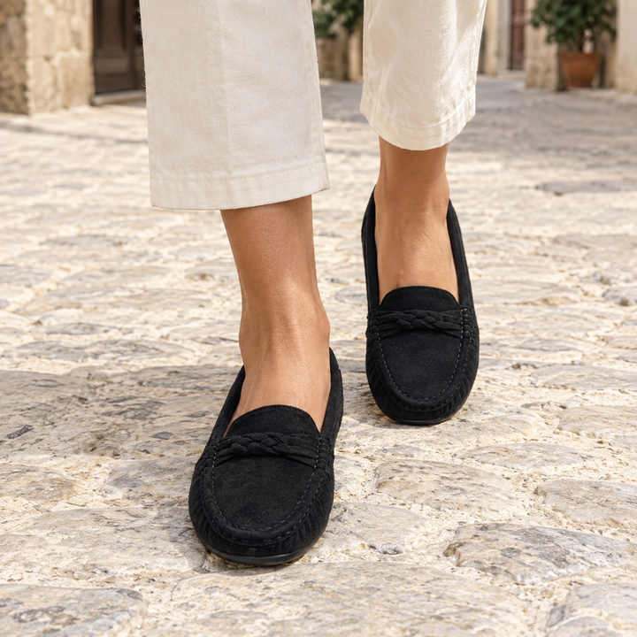 Leighton Valley Loafers – Black