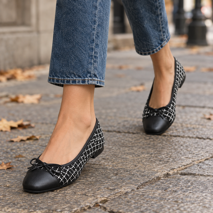 Blair Bay Ballet Flats – Black