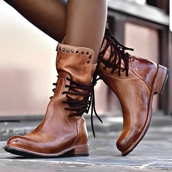 Harlow Glen Ankle Boots – Brown