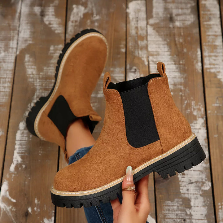 Avery Ridge Ankle Boots – Brown