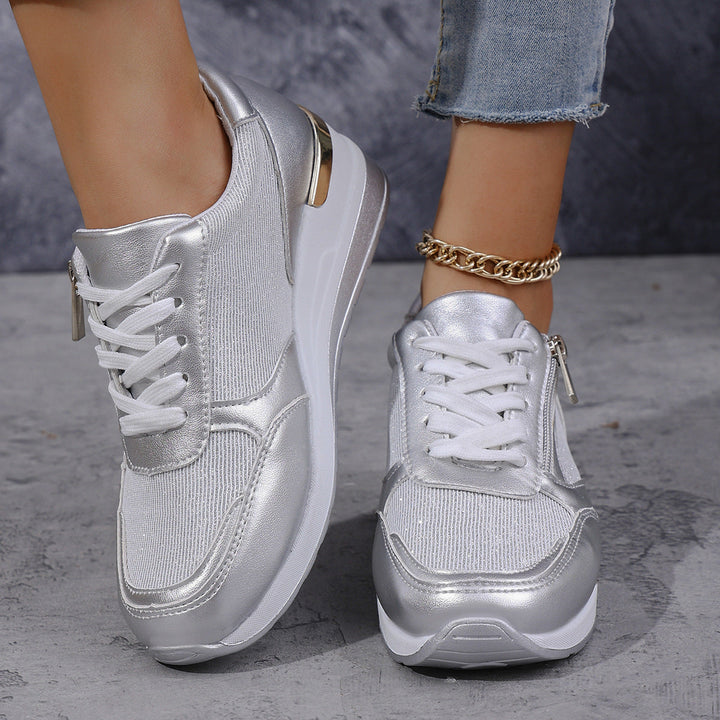 Emery Bay Everyday Sneakers – Silver