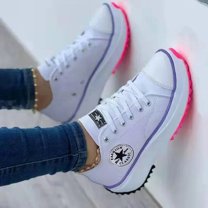 Teagan Ridge Everyday Sneakers – White